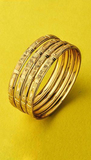 Aapnam Gold Color Bracelet Bangle