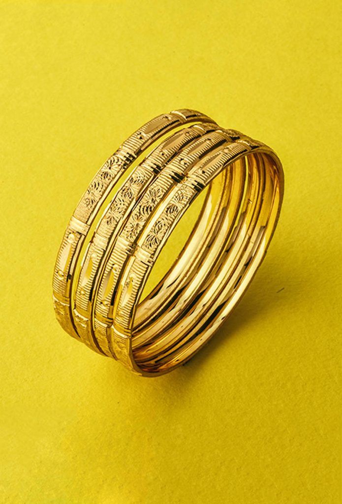 Aapnam Gold Color Bracelet Bangle