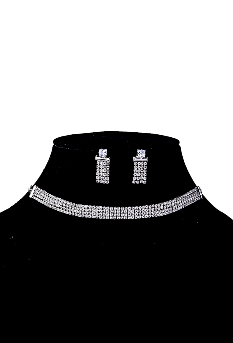 Men's Solid 925 Sterling Silver Men's Rope Chain Thick 9mm ICY Diamond  Choker